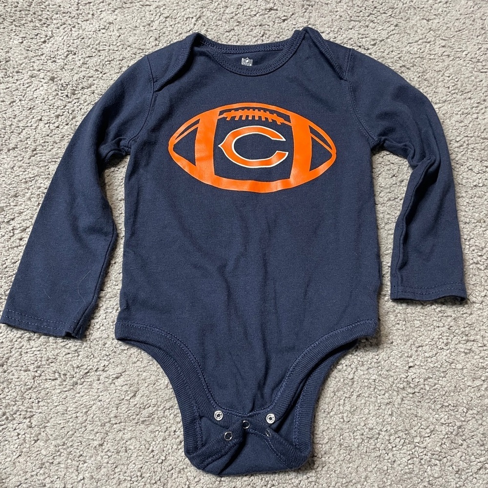 NFL Chicago Bears Logo Infant Bodysuit‎ Future QB 18-24 months